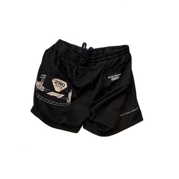 Galaxy By Harvic Black Training Shorts Mens L - Picture 2 of 3